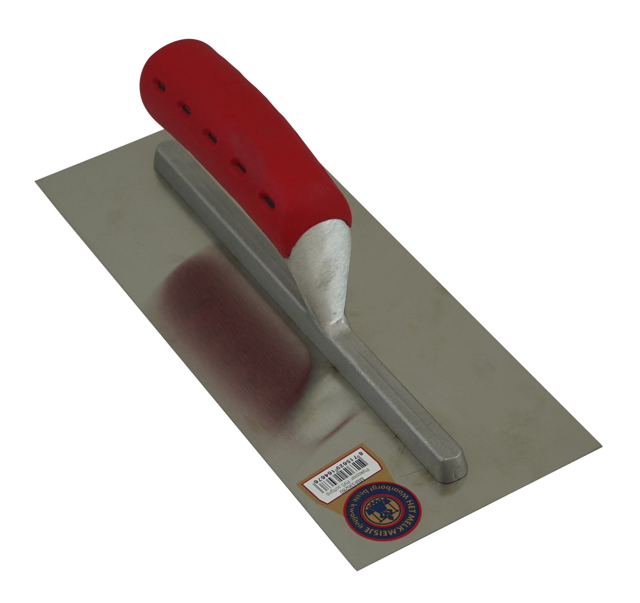 Plakspaan RVS softgrip 0,6x330x120