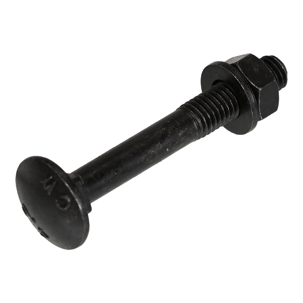BLACKLINE SLOTBOUT+MOER+SLUITRING HCP ZWART M6X50   (25)