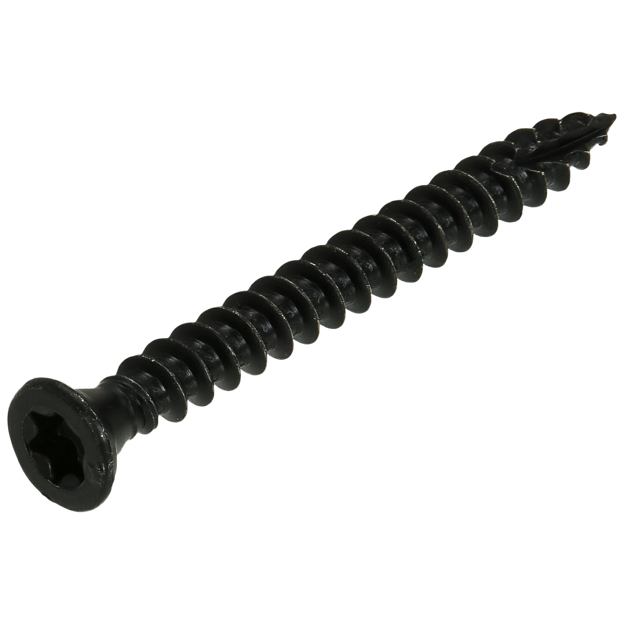 BLACKLINE SCHARNIERSCHROEF HCP ZWART PK-7MM TX-20 +SNIJPUNT 4.0X40    (100)