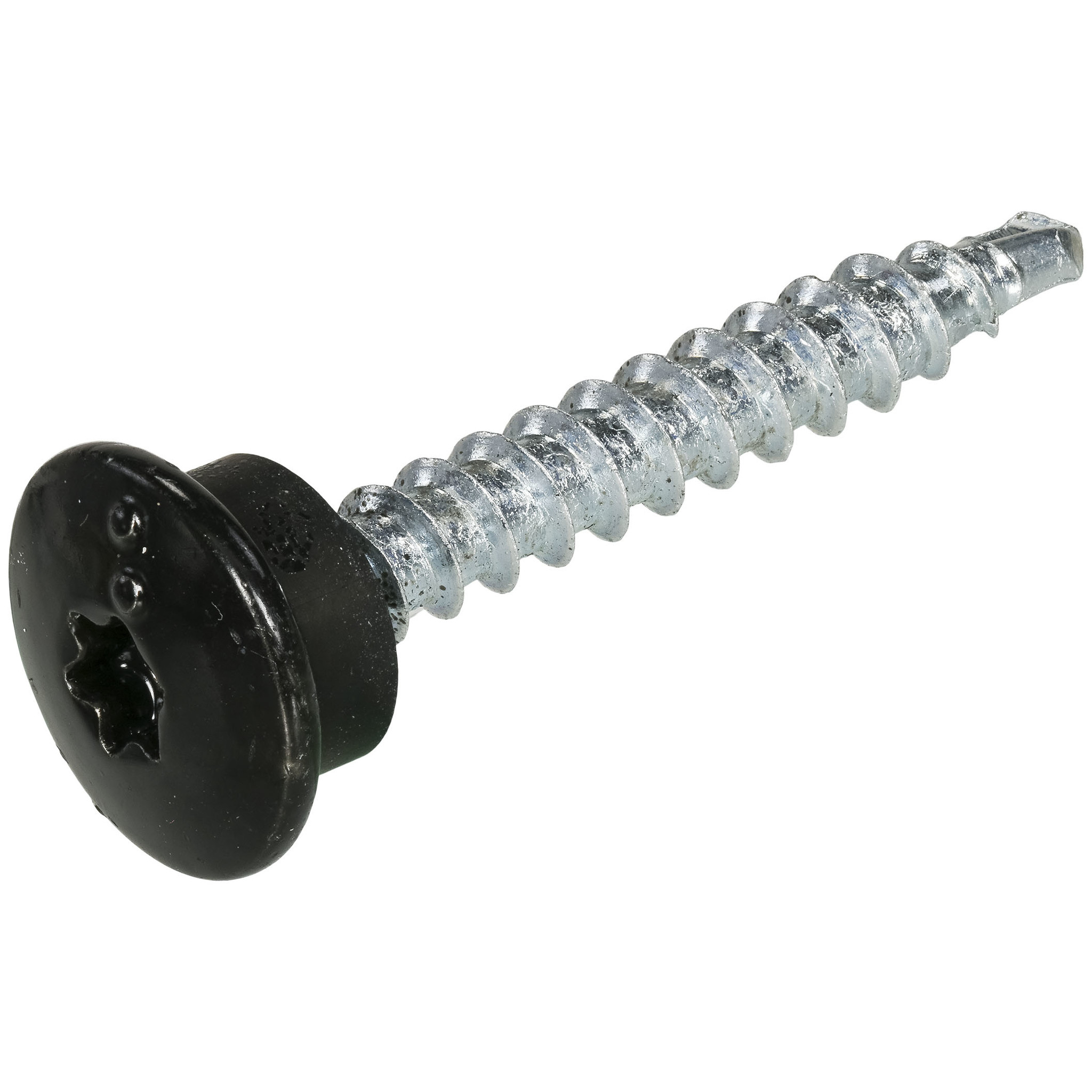 DAK&GEVEL DAKPANPROFIELSCHROEF BP-1 VZ LBK TX-25 GRAFIETZWART RAL9011 4.8X35   (50)