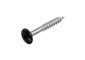 DAK&GEVEL Kleurkopschroef RVS-A2 Zwart RAL9005 4.8X38 - 50 stuks