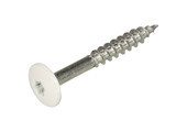 DAK&GEVEL Kleurkopschroef RVS-A2 CRÈMEWIT RAL9001 4.8X38 - 50 stuks
