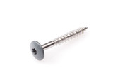 DAK&GEVEL Kleurkopschroef RVS-A2 GRIJS RAL7012 4.8X38 - 50 stuks