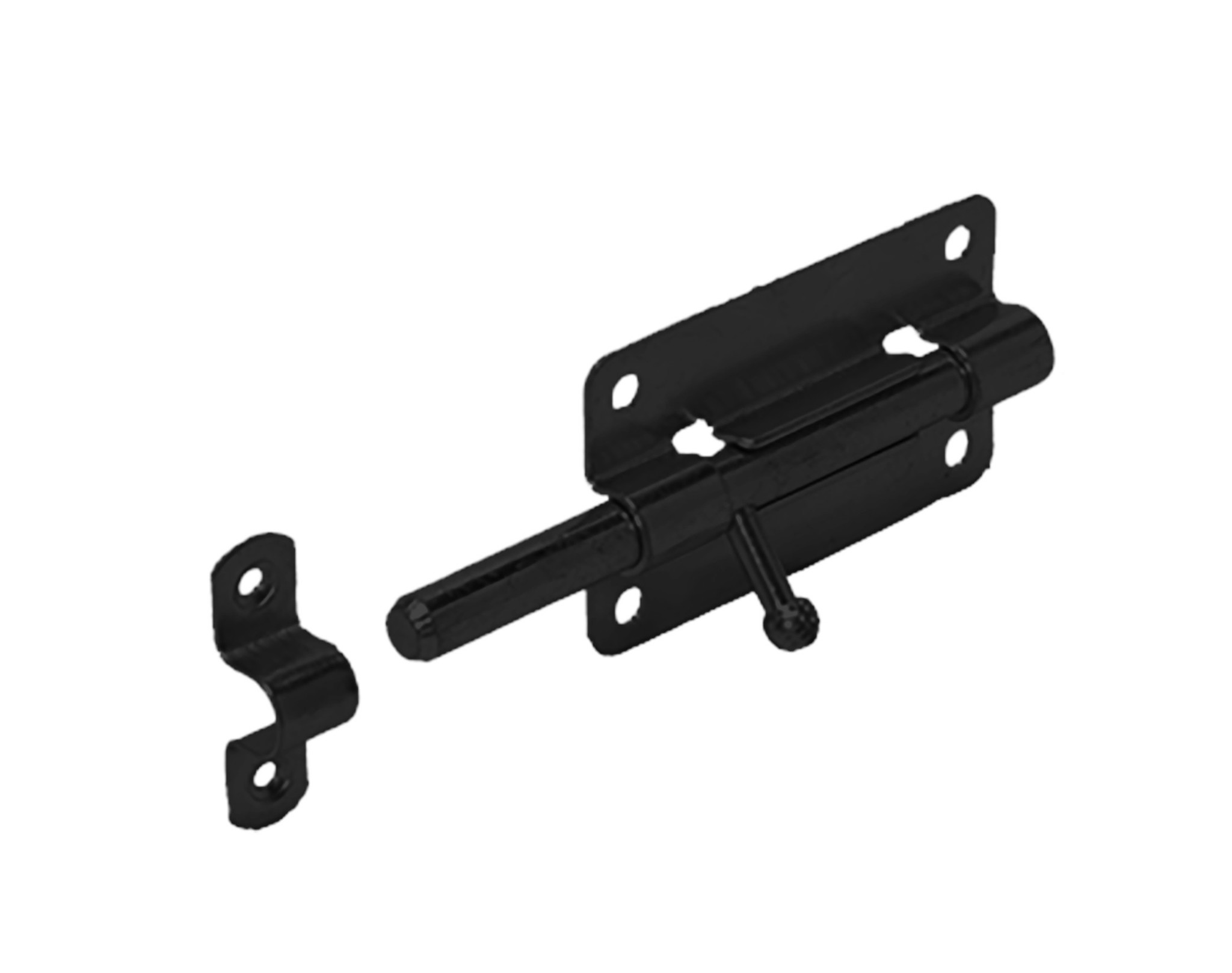 Plaatgrendel 80x50   ZV - 10 stuks