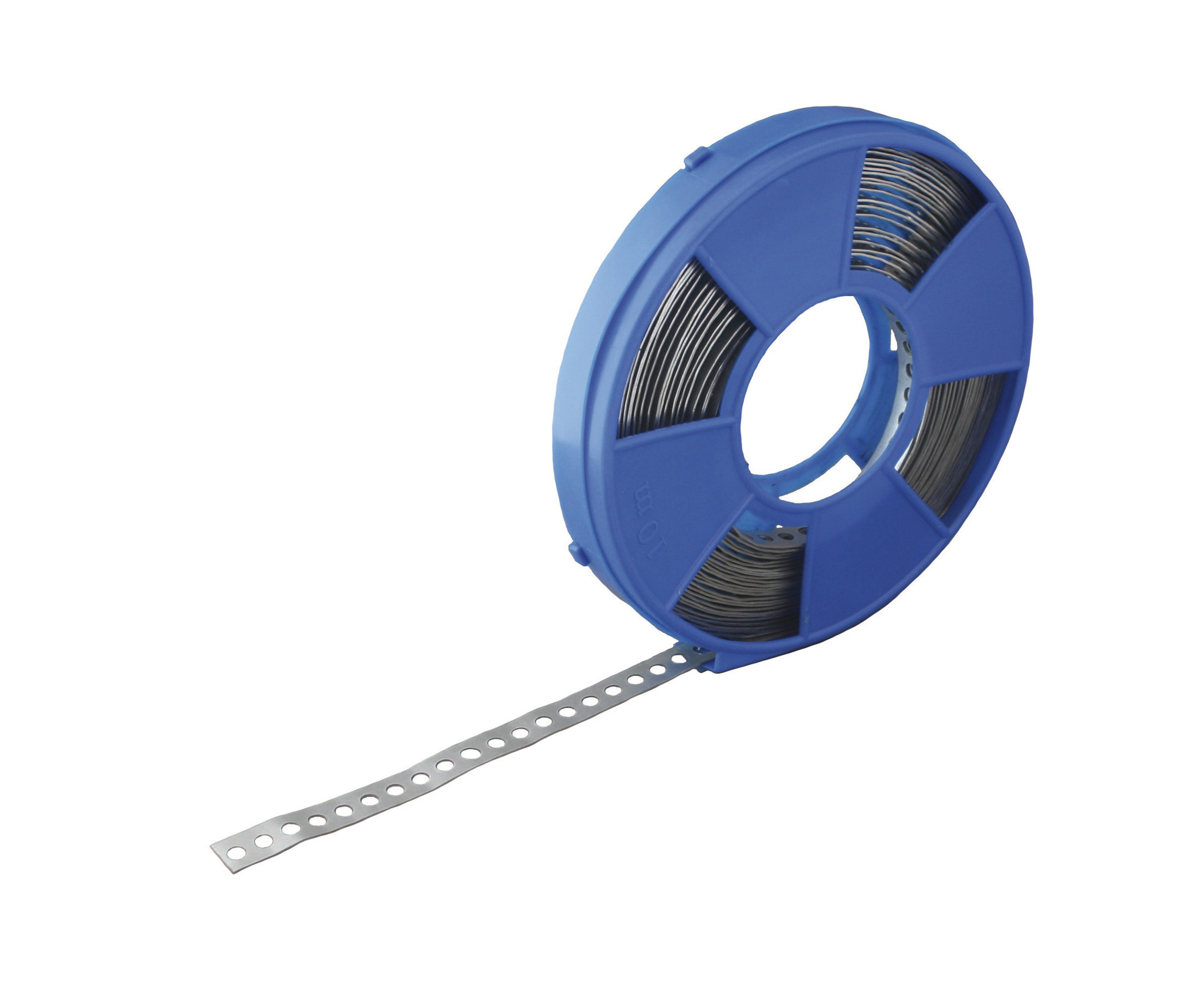 Montageband blauwe cassette - vlak 10 mtr  12x0,8 SV - 1 stuk