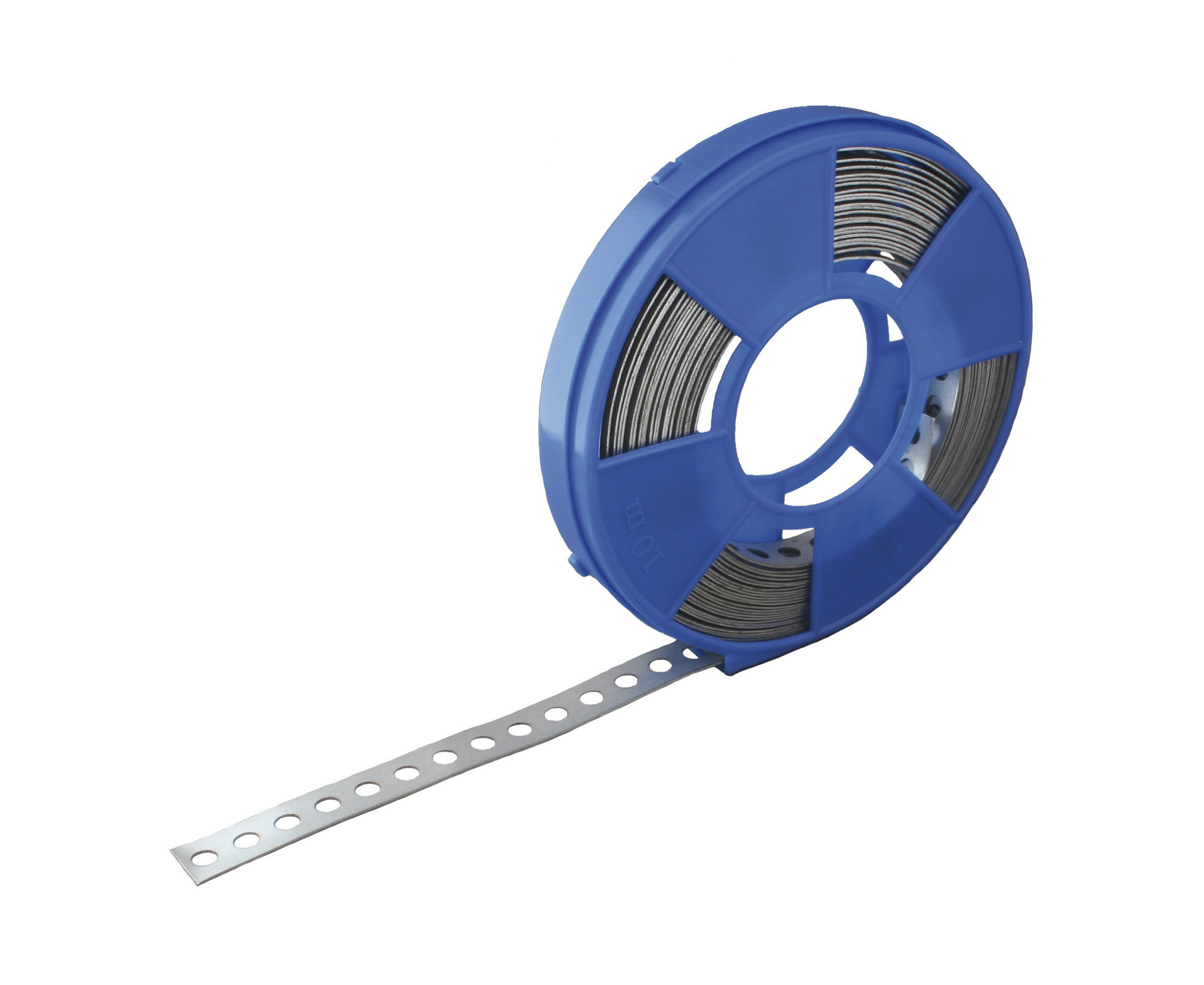 Montageband blauwe cassette - vlak 10 mtr  17x0,8 SV - 1 stuk