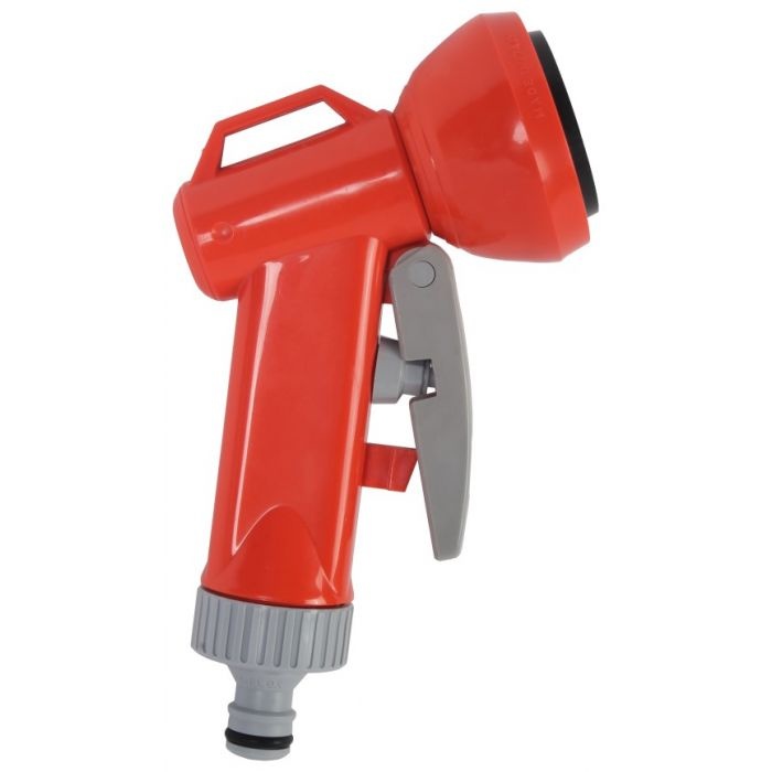 Pistoolbroes 4-standen met nippel (pvc) op kaart