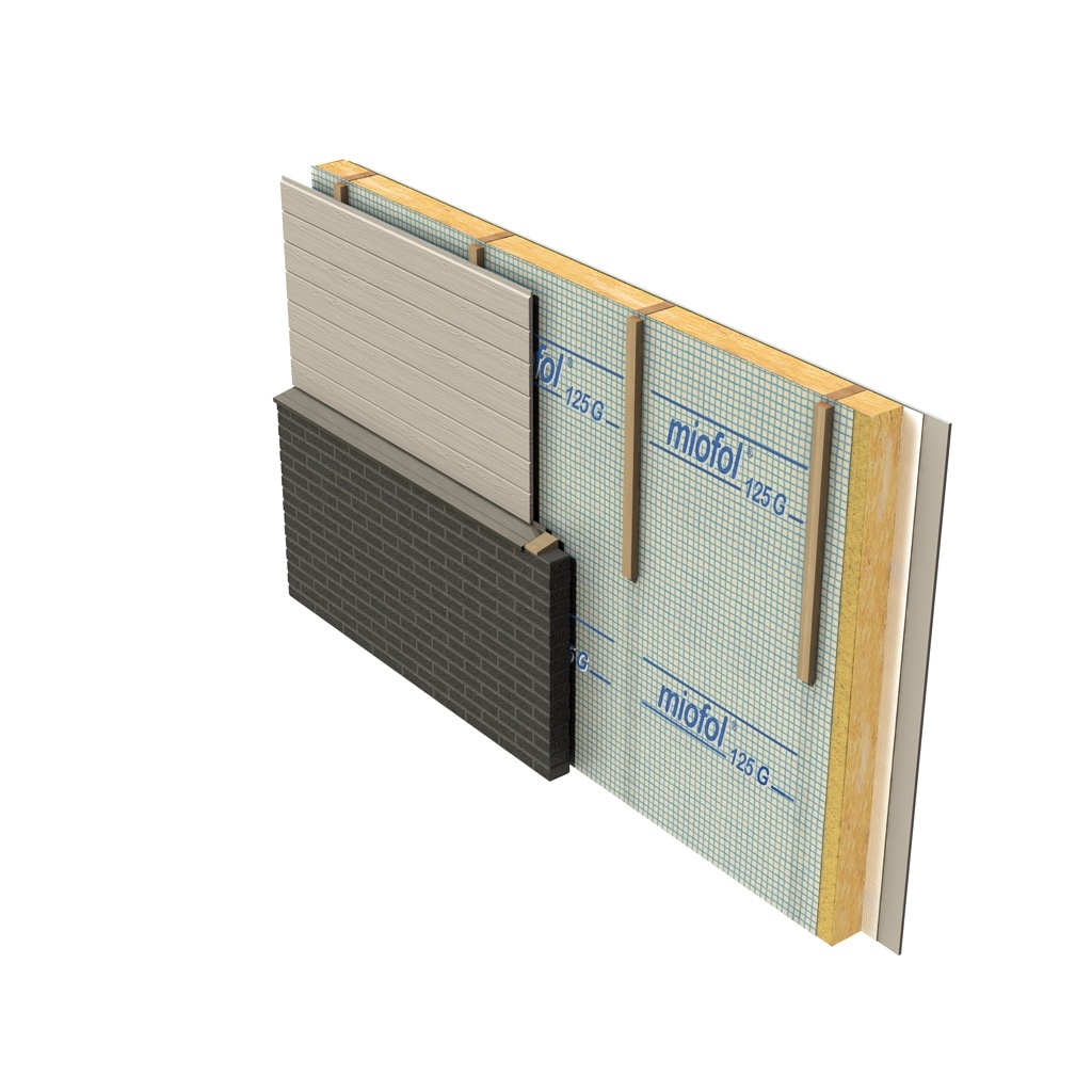 Miofol 125G Dampdoorlatende folie 2.60 x 50 m