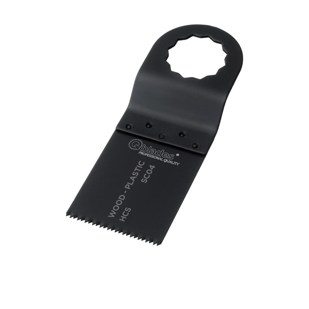 Qblades SC04 Zaagblad Standaard 34x40mm HCS 1 st.