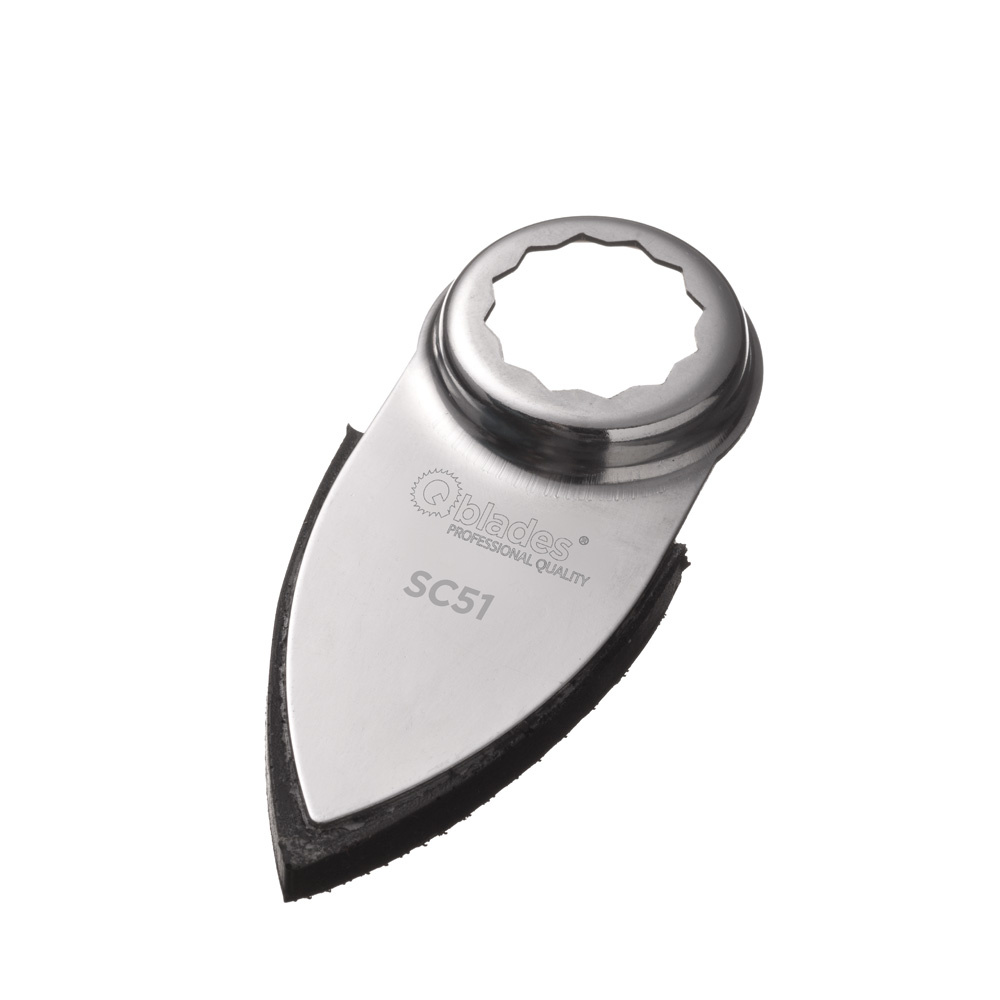 Qblades SC51 Schuurvoet vingervorm 2 st.