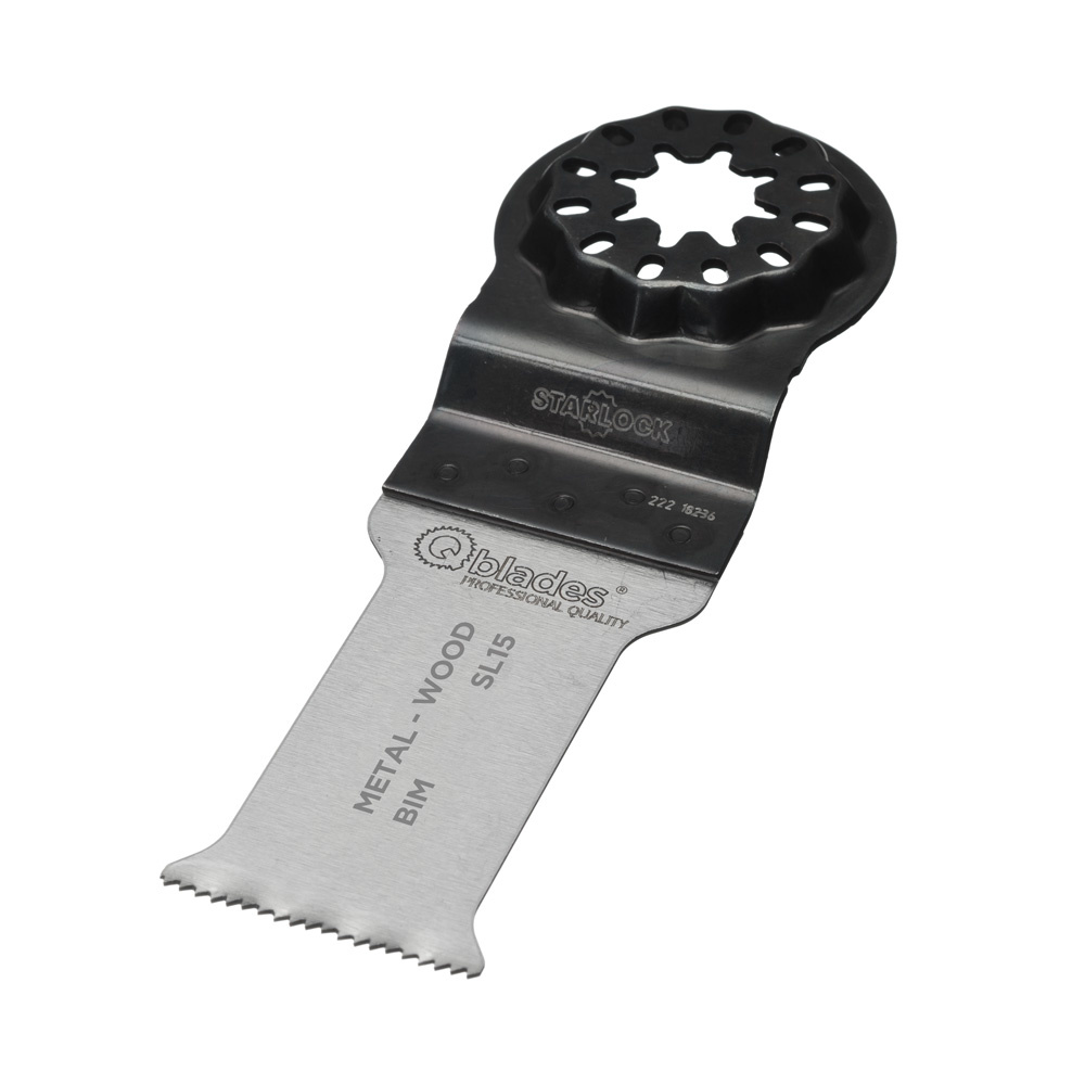 Qblades SL15 Zaagblad Bi-metaal 28x55mm 10+1 st. gratis