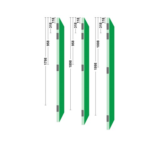 Axa Smart Easyfix veiligheidsscharnier topcoat gegalv. 89 x 89 x 3mm SKG***