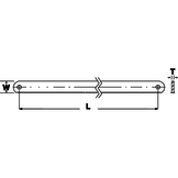 Metaalzaagblad  300 mm 24T  3906 - 1 st.
