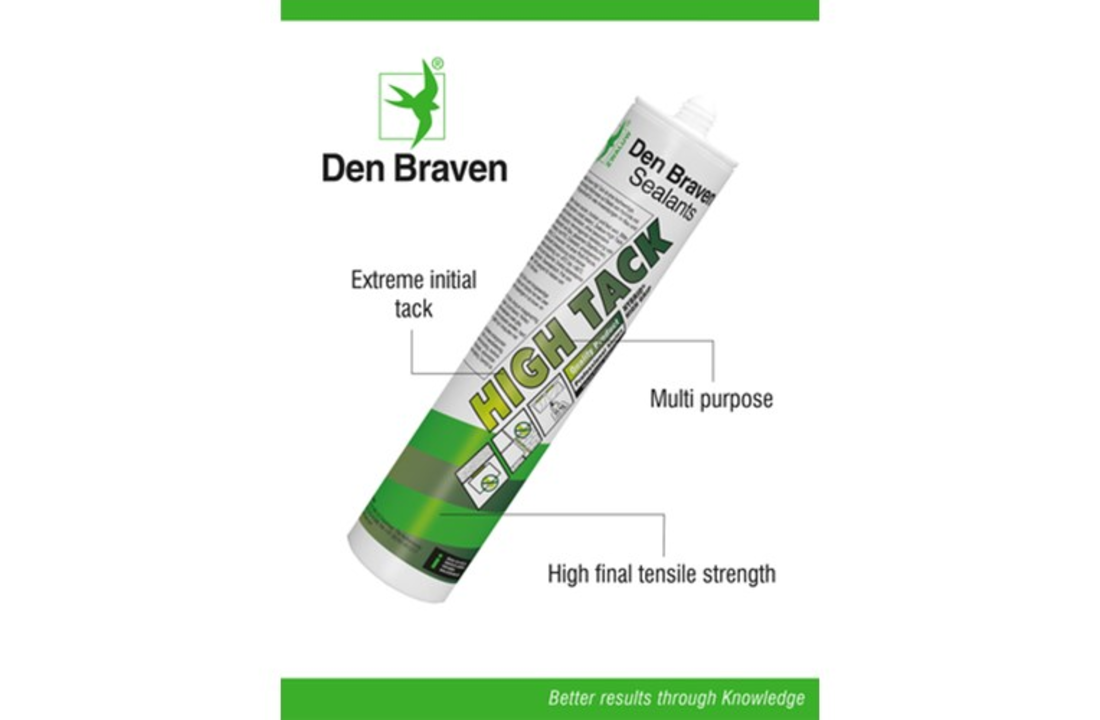 Den Braven HIGH TACK Zwart - 290 ml
