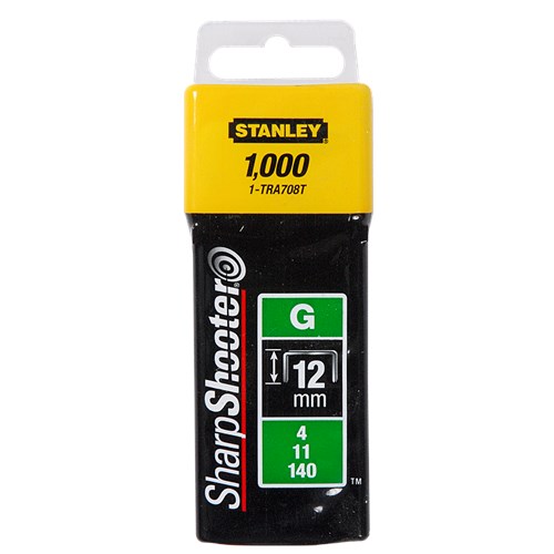 Stanley Nieten type G  12 mm  1-TRA708T