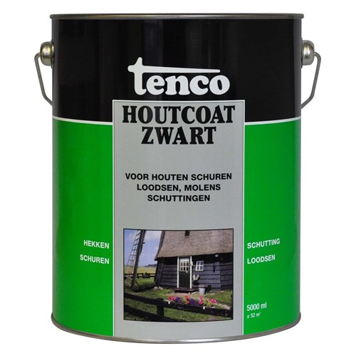 TENCO Houtcoat zwart - 5 L