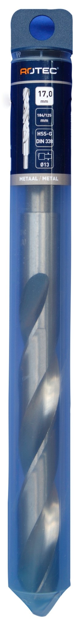 Rotec HSS-G Spiraalboor DIN338 type N  17 mm  1 st.