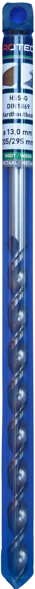 Houtspiraalboor HSS DIN338 TLS ø13  205/295 mm