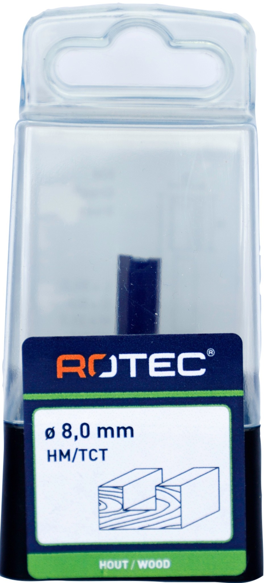 Rotec HM Groeffrees Silver Line Ø 8 mm