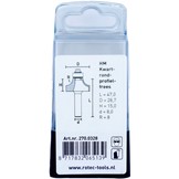 Rotec HM Kwartrondprofielfrees Silver Line / ø28,7 mm