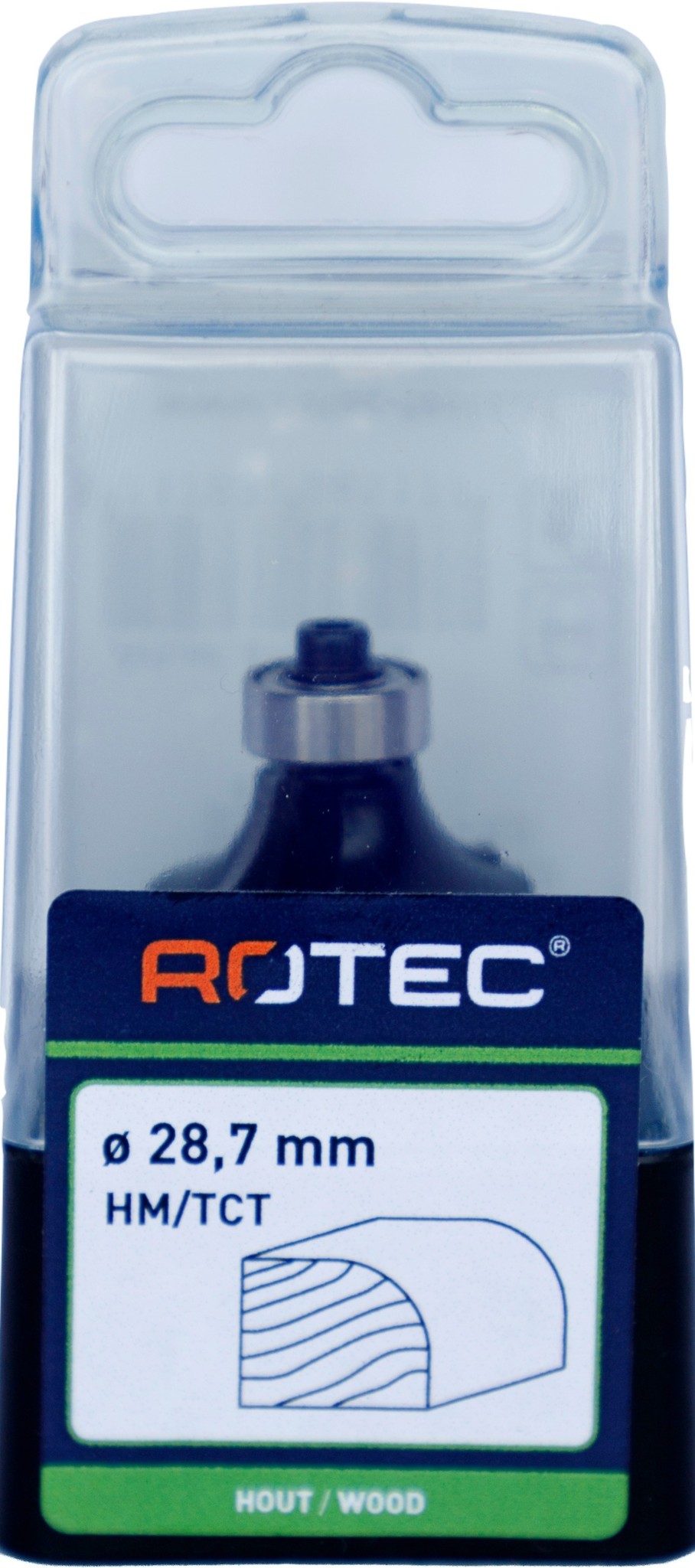 Rotec HM Afrondprofielfrees Silver Line / ø28,6 mm
