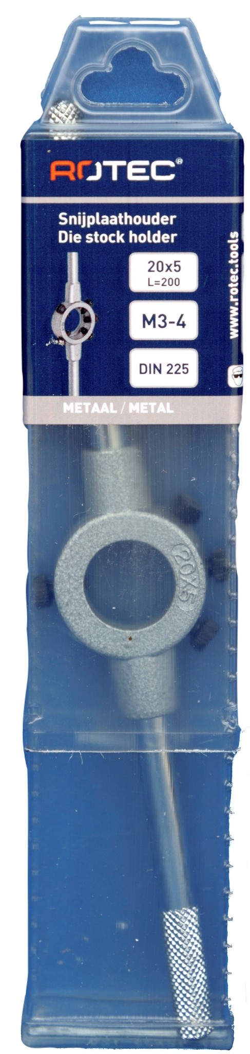 Rotec Snijplaathouder Ø20x5