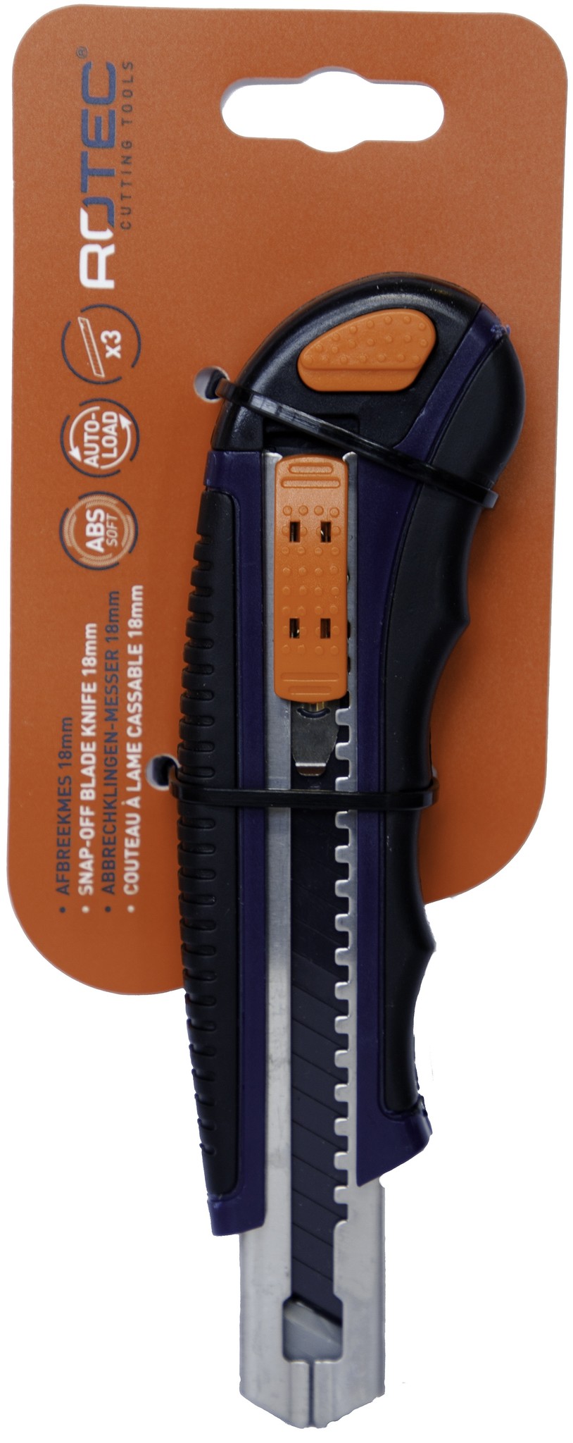 Afbreekmes 18mm auto-load OPTI