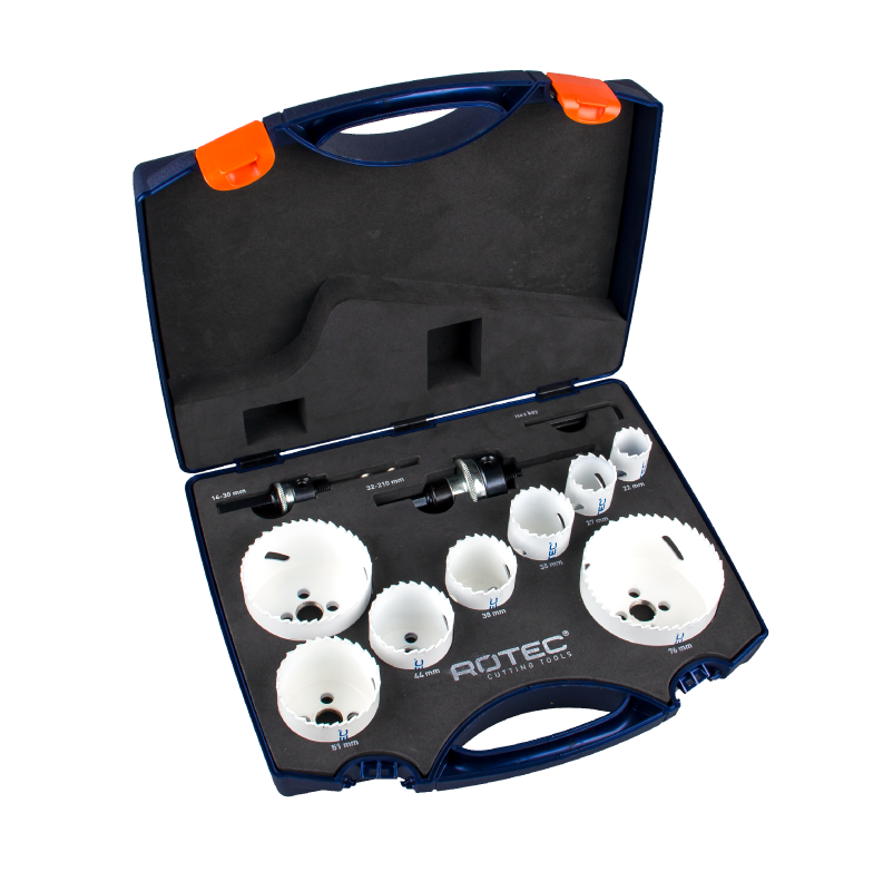 Rotec Gatzaagset voor de Elektricien' ø22-76