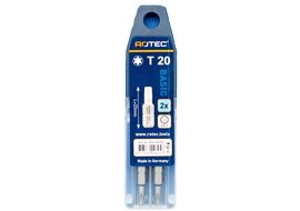 Rotec PRO Bit T20 (Torx) L 25mm 2 stuks