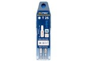 Rotec PRO Bit T25 (Torx) L 25mm 2 stuks