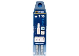 Rotec PRO Bit T30 (Torx) L 25mm 2 stuks