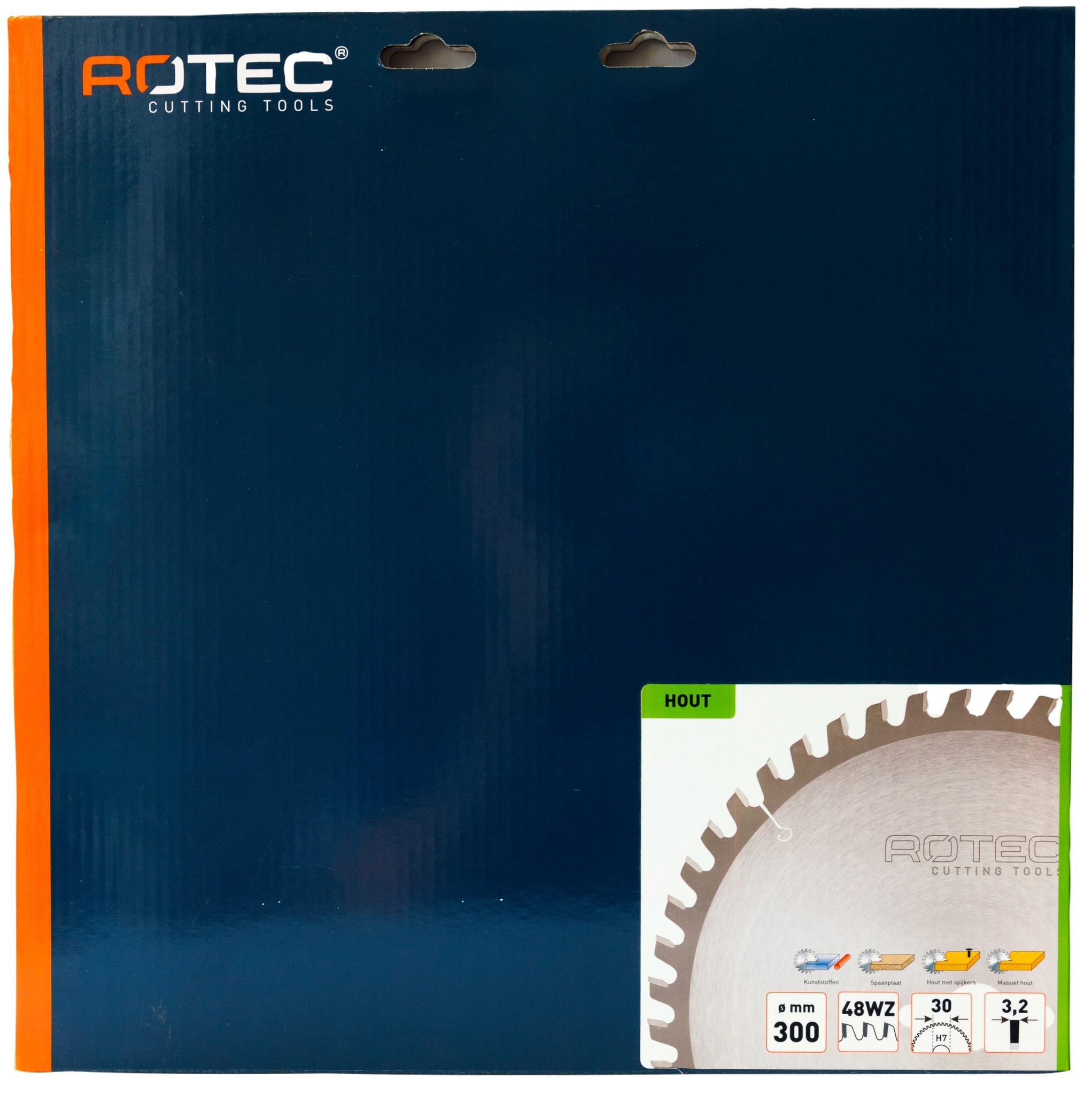 Rotec HM Bouwcircelzaagblad Super-B ø300x30 Z48 WZ