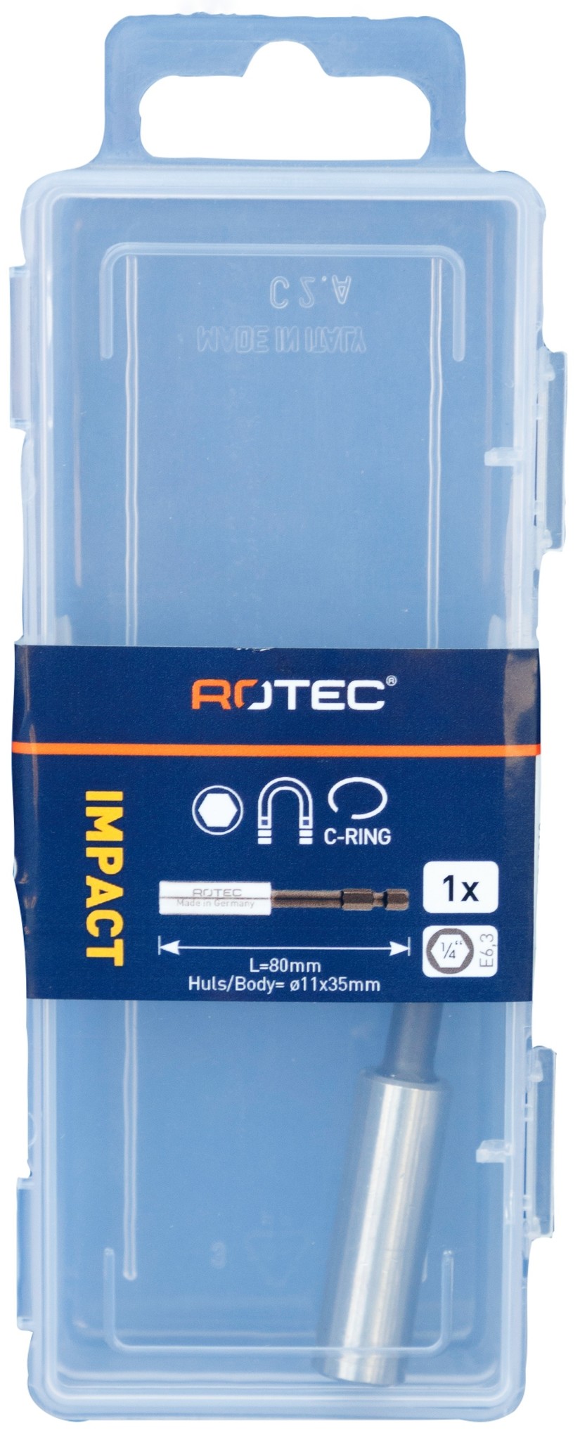 Rotec IMPACT Bithouder E6.3 magnetisch MCR