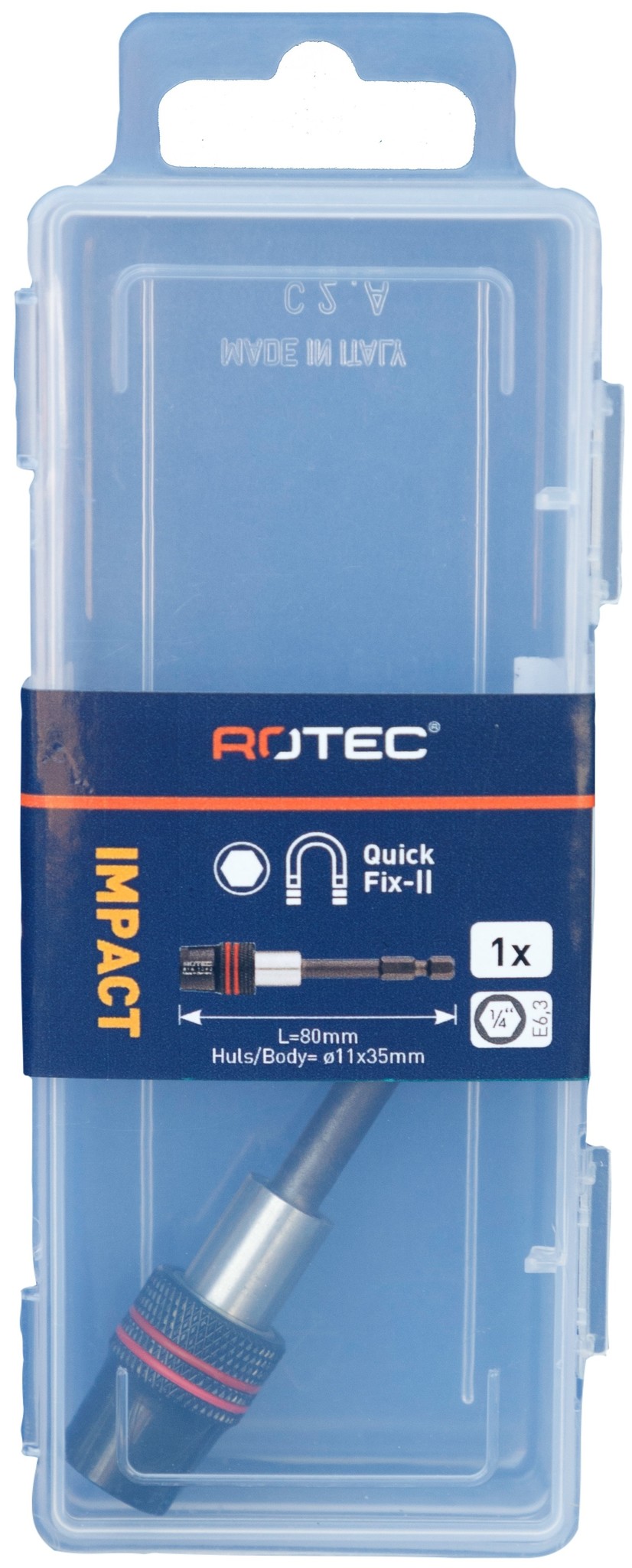 Rotec IMPACT Bithouder E6.3 Quick-Fix II