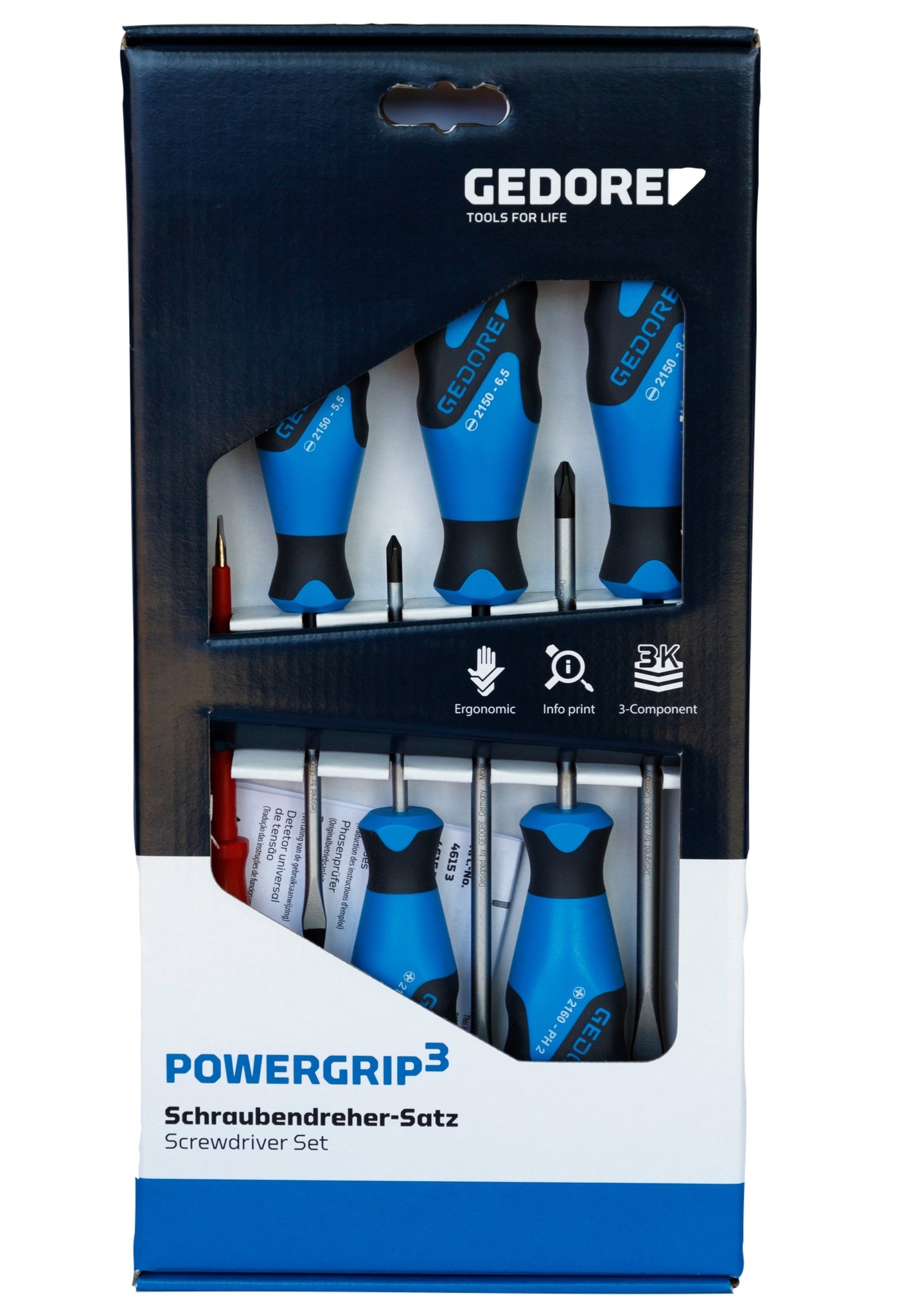 SCHROEVENDR.SET 6 DLG 3106411