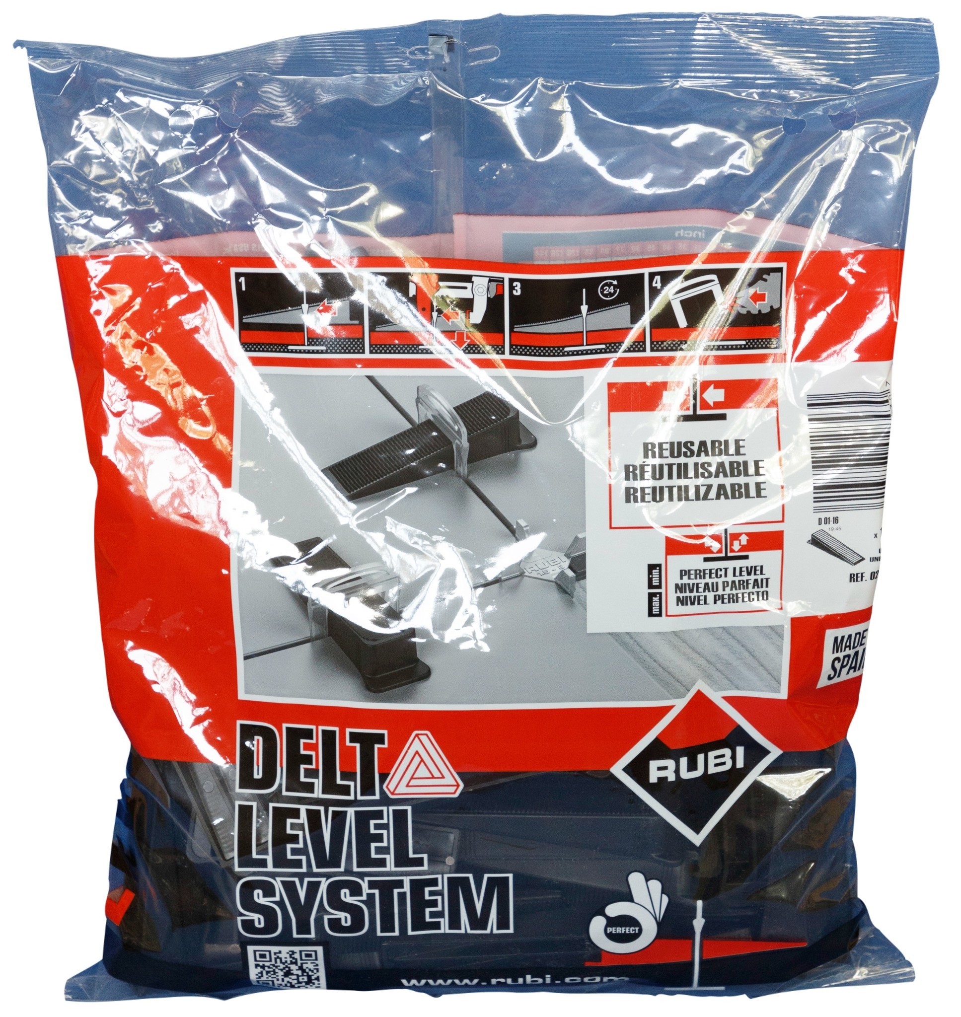 Delta Leveling Systeem Keggen  2843 (100 st.)