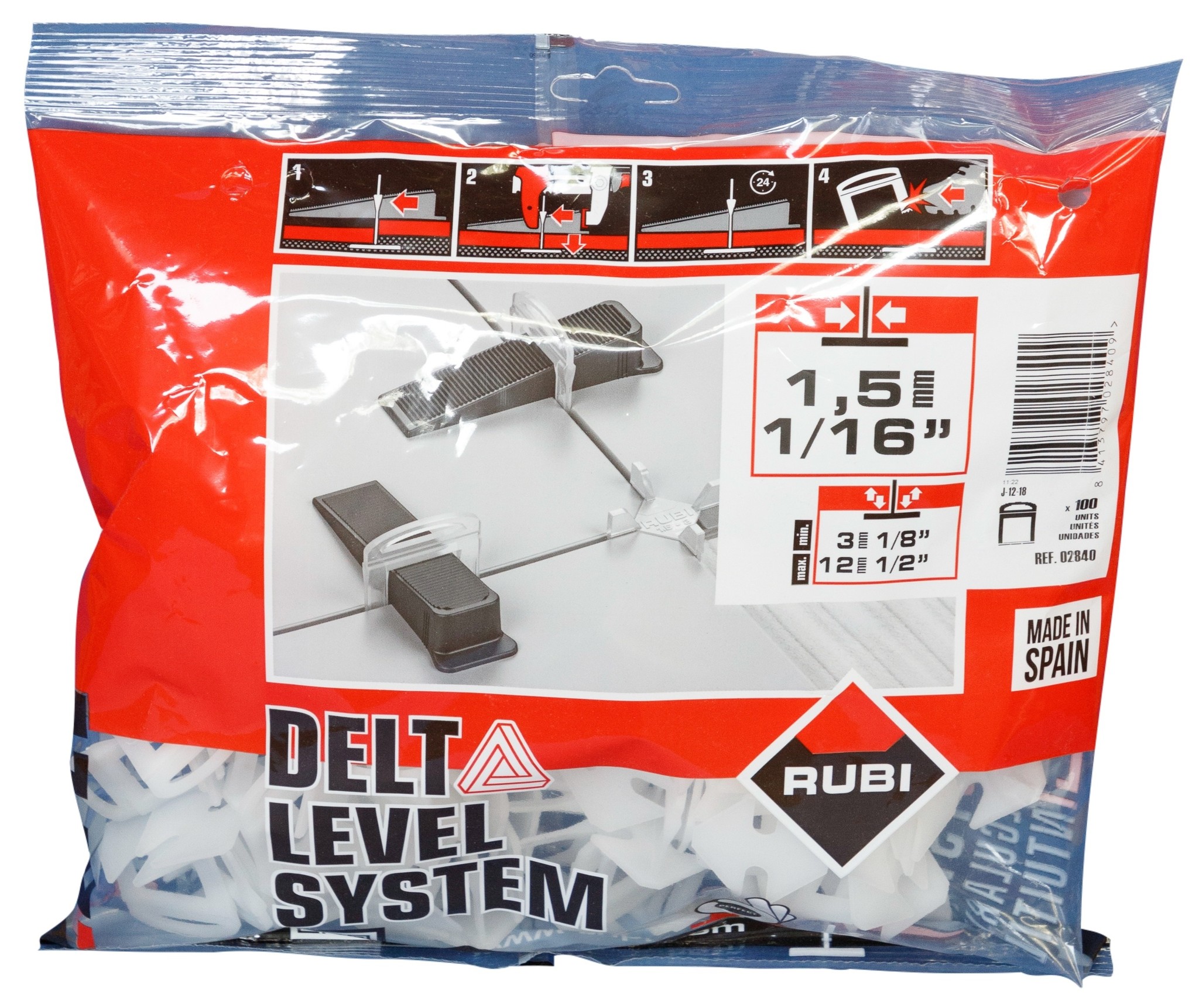 DLSCLIP 1.5/3-12MM 100ST 2840