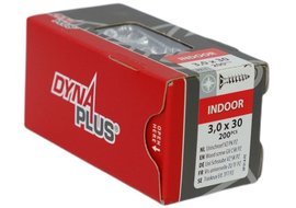 Dynaplus  Unischroef VZ PK PZ-1 3.0X30 - 200 stuks