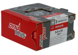 Dynaplus  Unischroef VZ PK PZ-1 3.0X35 - 200 stuks