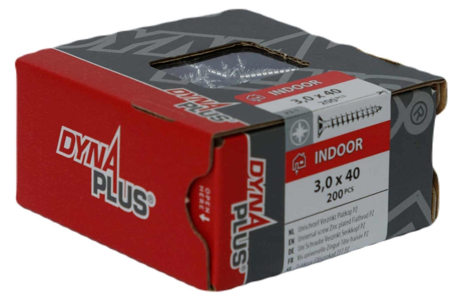 DYNAPLUS UNISCHROEF VZ PK PZ-1 3.0X40 (200)