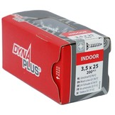 DYNAPLUS UNISCHROEF VZ PK PZ-2 3.5X25 (200)