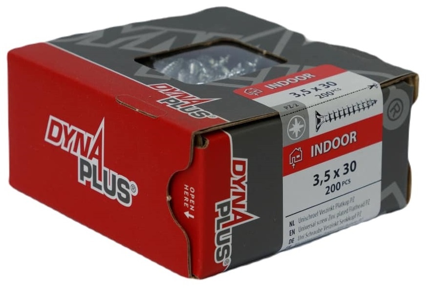 DYNAPLUS UNISCHROEF VZ PK PZ-2 3.5X30   (200)