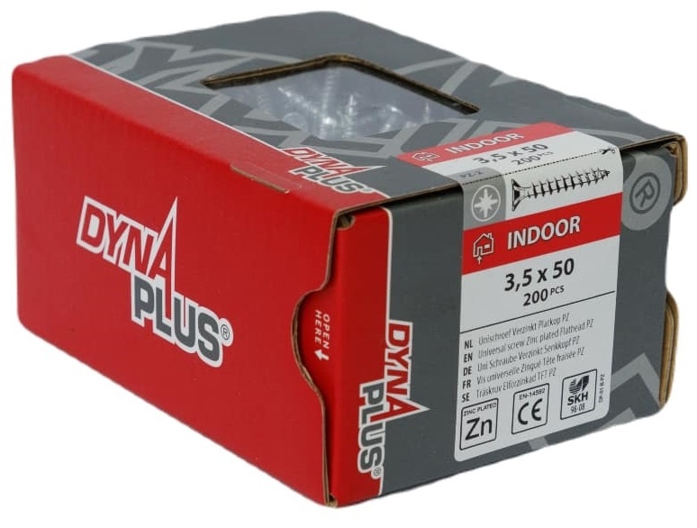 DYNAPLUS UNISCHROEF VZ PK PZ-2 3.5X50   (200)