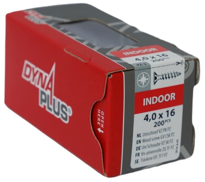 DYNAPLUS UNISCHROEF VZ PK PZ-2 4.0X16 (200)