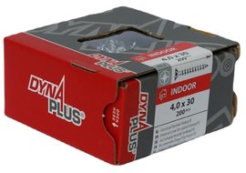 Dynaplus Unischroef VZ PK PZ-2 4.0X30 - 200 stuks Dynaplus Unischroef VZ PK PZ-2 4.0X30 - 200 stuks
