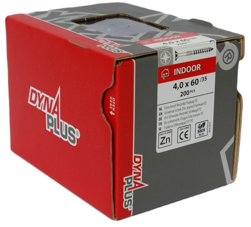 DYNAPLUS UNISCHROEF VZ PK PZ-2 4.0X60/35   (200)