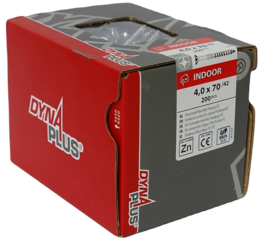 DYNAPLUS UNISCHROEF VZ PK PZ-2 4.0X70/42 (200)