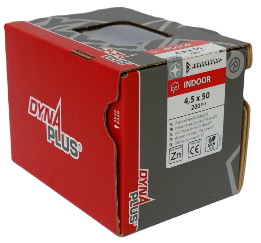 DYNAPLUS UNISCHROEF VZ PK PZ-2 4.5X50 (200)