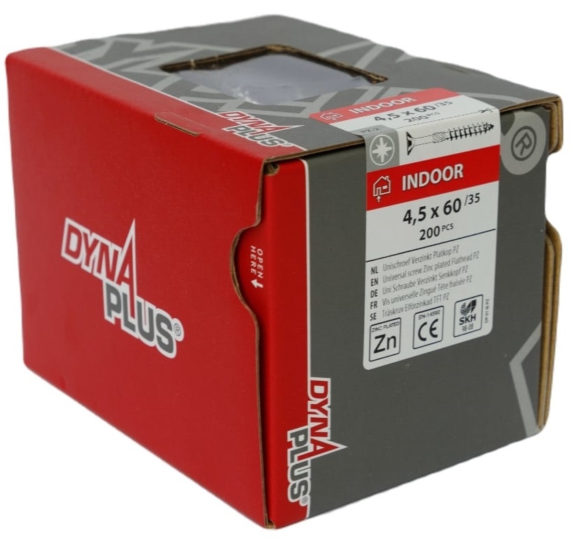 DYNAPLUS UNISCHROEF VZ PK PZ-2 4.5X60/35   (200)