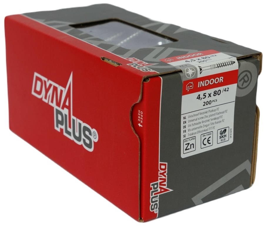 DYNAPLUS UNISCHROEF VZ PK PZ-2 4.5X80/42   (200)